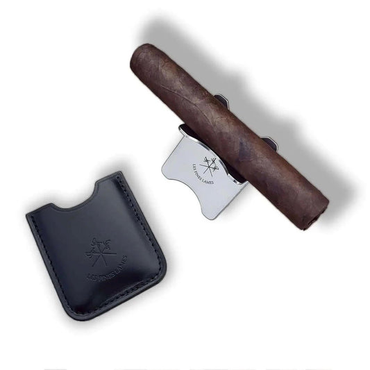 Oliva 4-Cigar Round Ceramic Ashtray